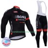 Maillot Cyclisme Hiver + Collant à Bretelles 2017 Bora-Hansgrohe N003